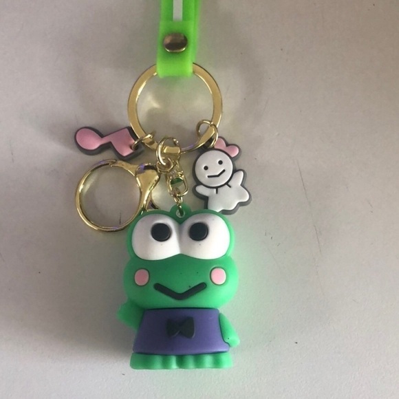 BRAND NEW 3 Sanrio Keychains:  Hello Kitty, Pom Pom, & Kerropi Keychain - Picture 4 of 7